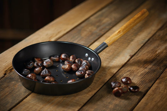 Carbon Steel Chestnut / BBQ Pan