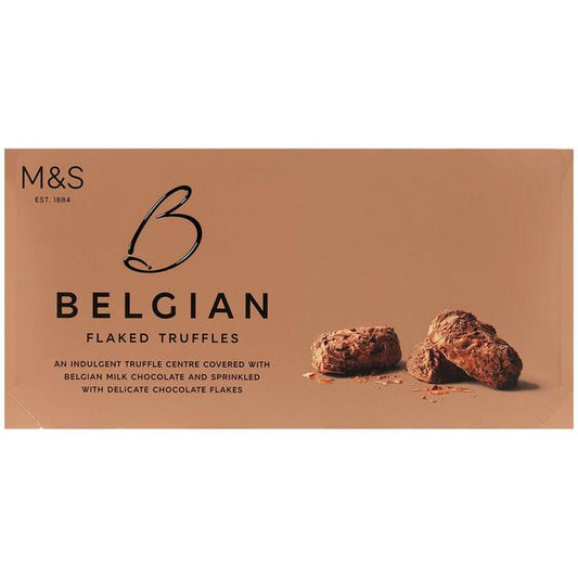 Marks & Spencer Belgian Flaked Chocolate Truffles 200g