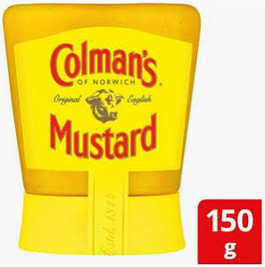 Colman's Original English Squeezy Mustard 150g