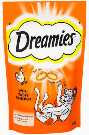 Dreamies Cat Treats With Tasty Chicken (60g)