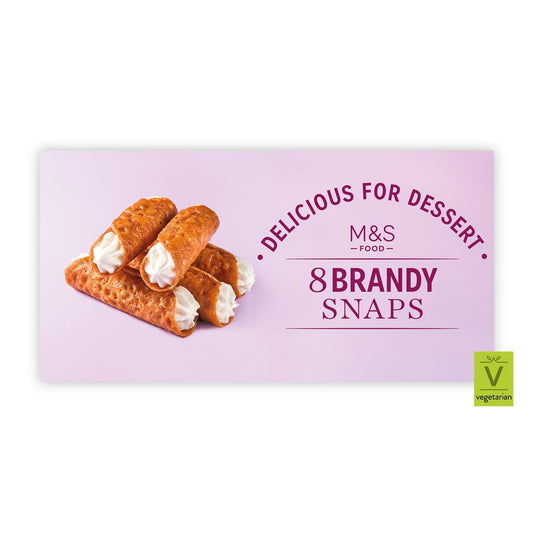 M&S Brandy Snaps 100g