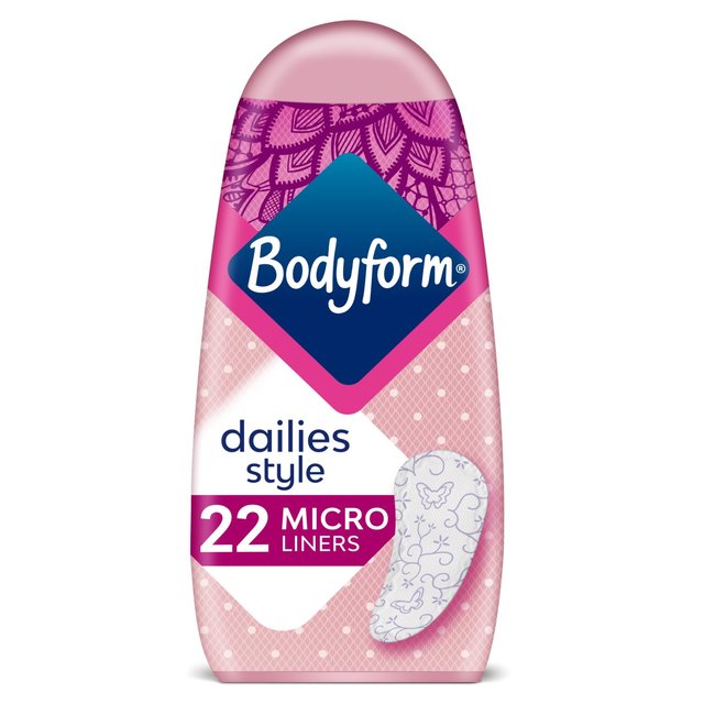 Bodyform Micro Pantyliners (22 per pack)