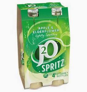 J2O Spritz Apple & Elderflower 4 x 275ml BOTTLES