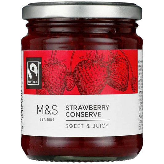 M&S Strawberry Jam / Conserve 340g