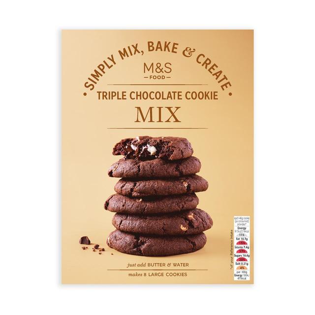 Marks & Spencer Triple Chocolate Cookie Mix 300g