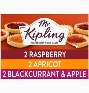 Mr Kipling Jam Tarts (Pack of 6)