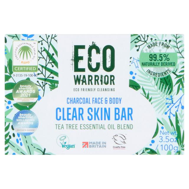 Eco Warrior Clear Skin Bar 100g