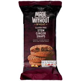 Marks & Spencer Made Without Stem Ginger Snaps