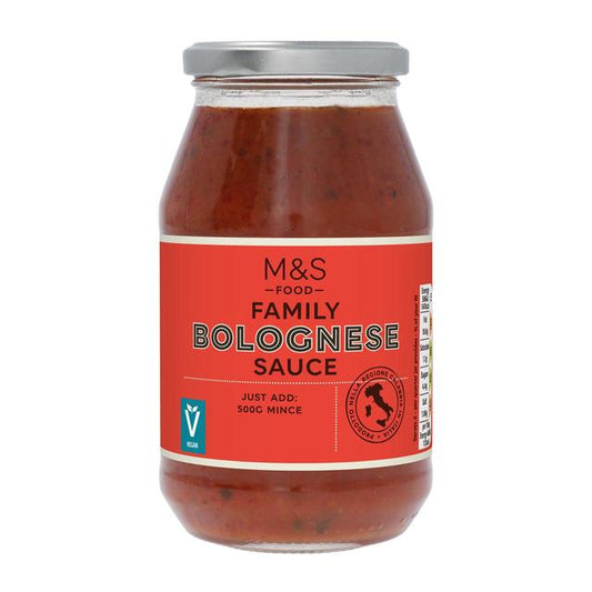 M&S Family Bolognese Sauce 500g