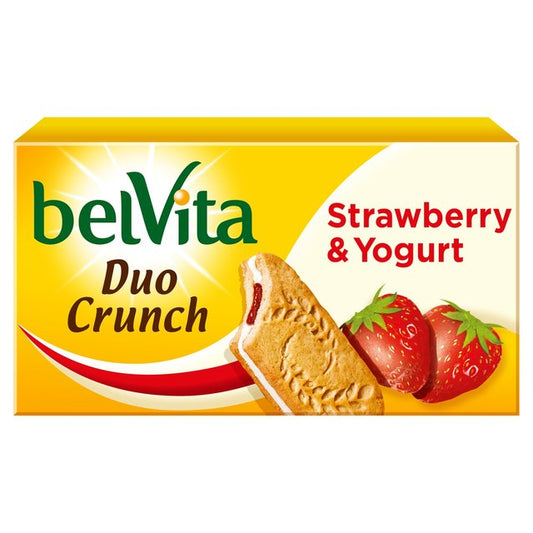 Belvita Breakfast Strawberry Yogurt Duo 5 X 50g