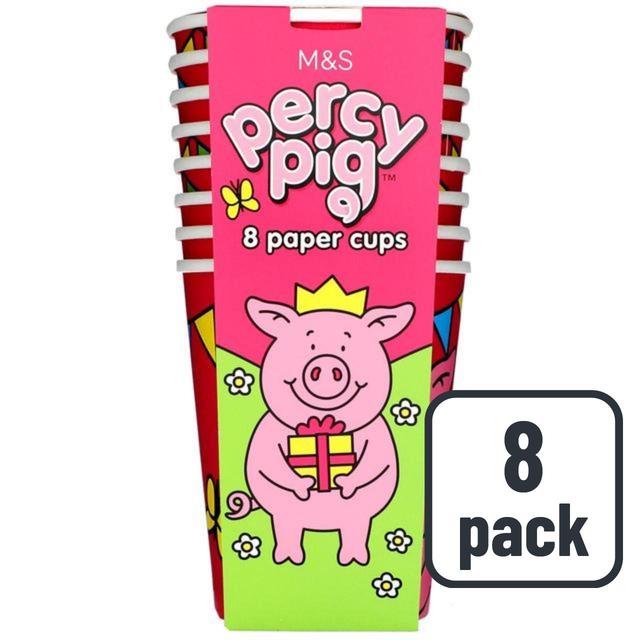 Marks & Spencer Percy Pig Party Cups 8 per pack