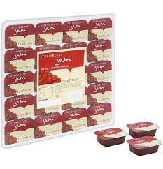 Individual Portions Lichfields Strawberry Jam - 20 x 20g