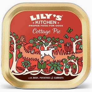 Lily's Kitchen Natural Cottage Pie with Carrots & Peas for Dogs 150g