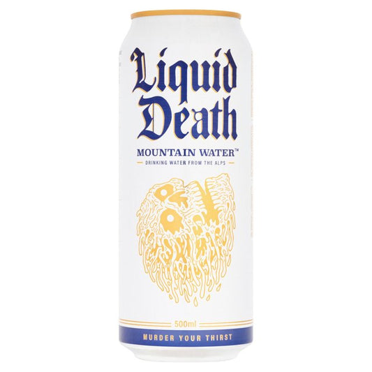 Liquid Death Still Mountain Water 500ml