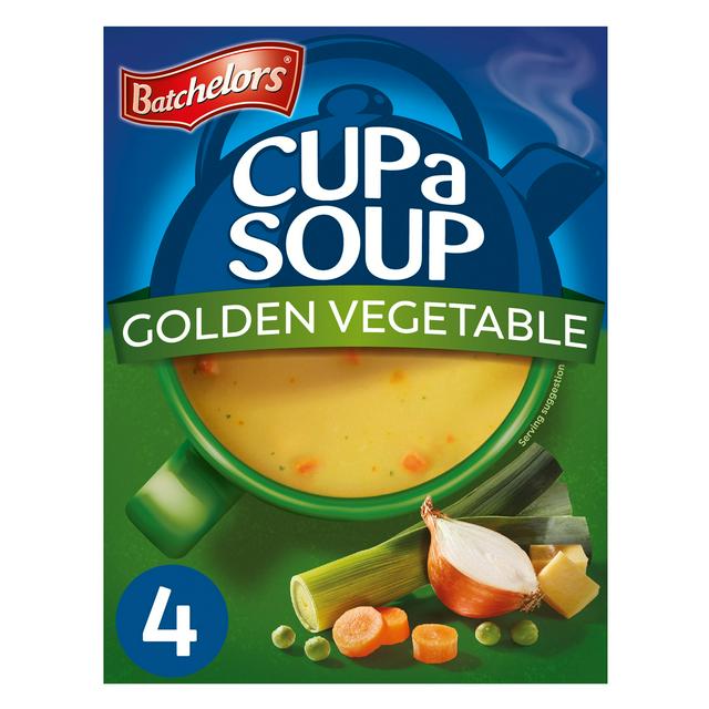 Batchelors Cup A Soup Golden Vegetable 4 Sachets