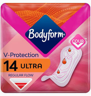 Bodyform Ultra Normal 14 per pack (no wings)