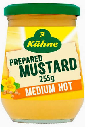 Kuhne Medium Hot German Mustard 250ml