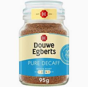 Douwe Egberts Pure Decaf Instant Coffee 95g