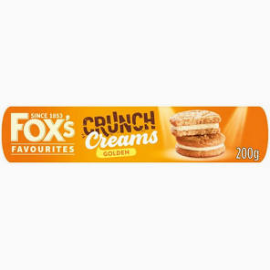 Foxs Half Coated Milk Chocolate Cookies 175g