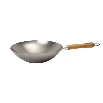 School of Wok 12"/30cm Uncoated Carbon Steel Wok