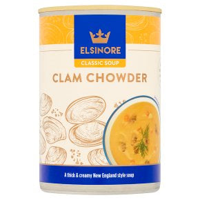 Spinnaker Elsinore Classic Soup Clam Chowder 400g