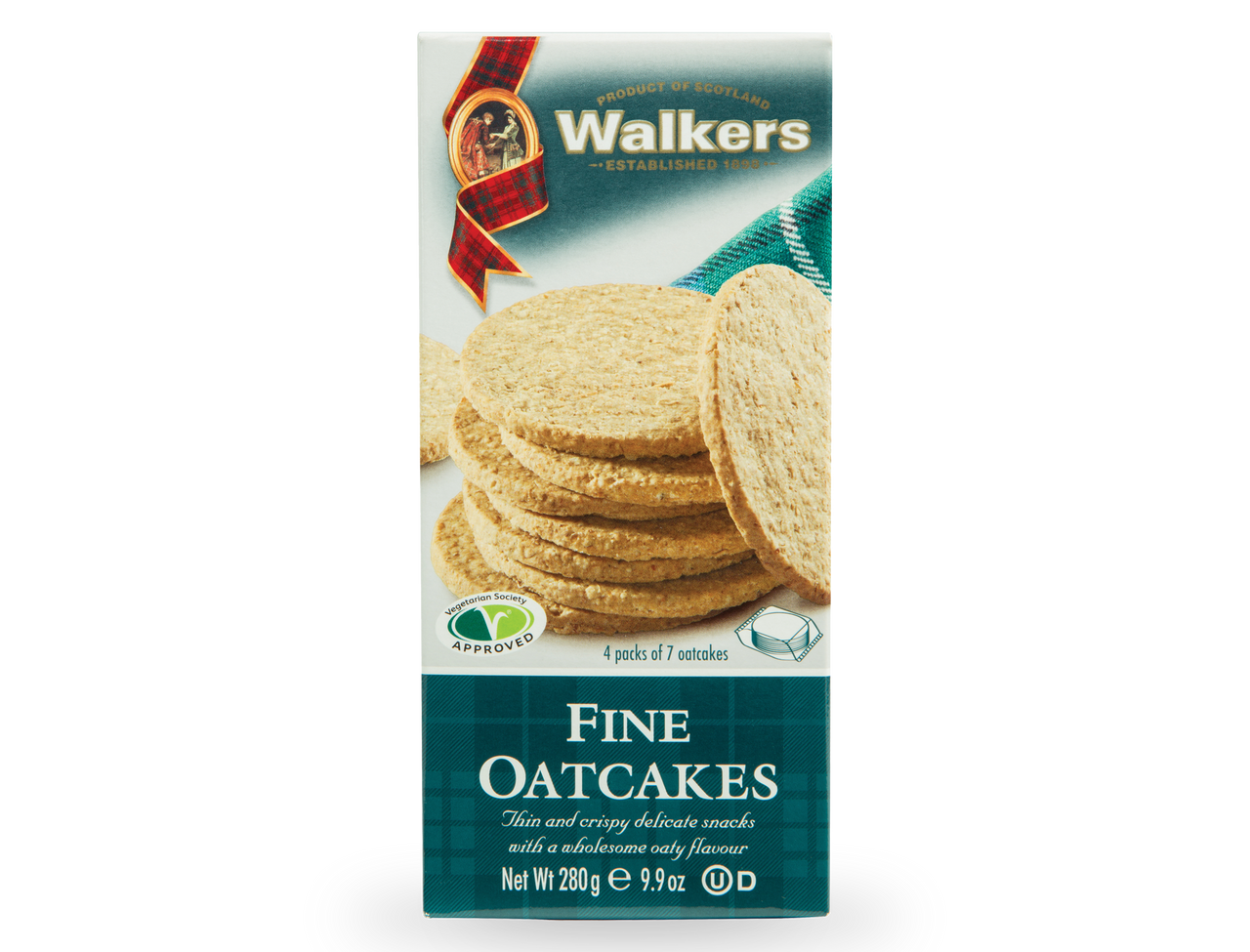 Walkers Fine Oatcakes 280g