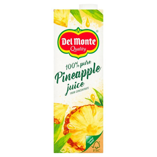 Del Monte Pure Gold Pineapple Juice 1L