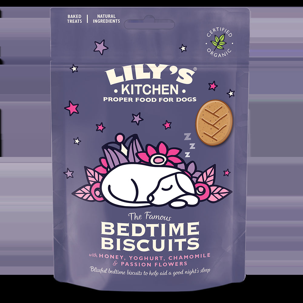 Lily's Kitchen Organic Famous Bedtime Biscuits for Dogs 80g