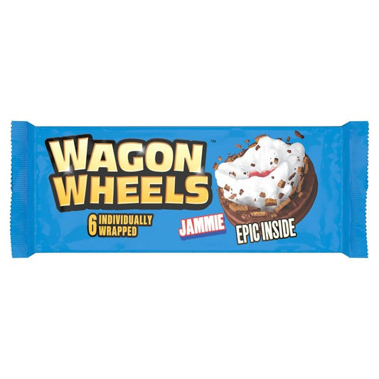 Wagon Wheels Jammie Multipack 6 per pack