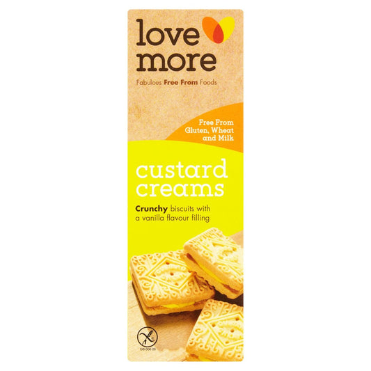 Lovemore Free From Custard Creams 110g