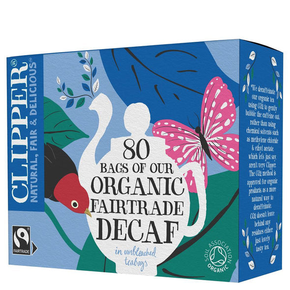 Clipper Organic Decaffeinated Tea 80 Tea Bags