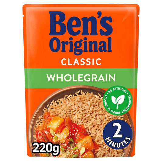 Uncle Bens Wholegrain Rice 220g