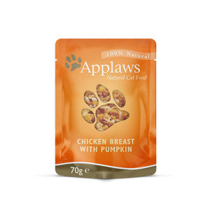 Applaws Chicken breast and Pumpkin cat food pouch (70g)