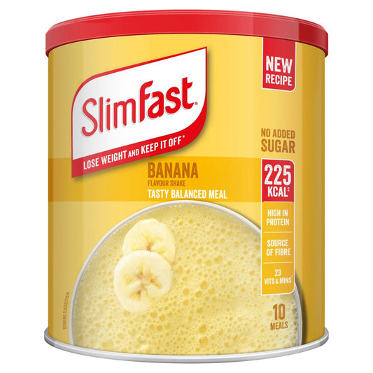 Slim Fast Blissful Banana Milkshake Powder 365g