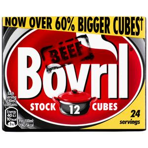 Bovril Stock Cubes 12 x 10g