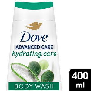 Dove Advanced Care Hydrating Body Wash Shower Gel 400ml