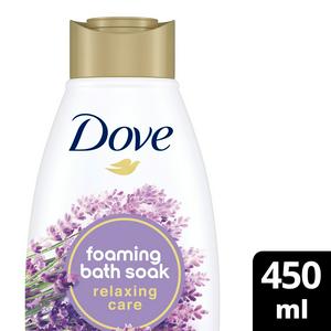 Dove Relaxing Care Bath Soak 450ml