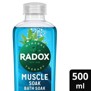 Radox Muscle Soak Bath Soak 500ml