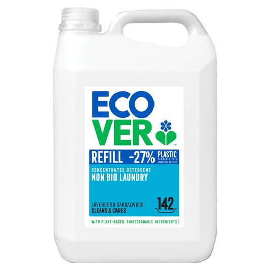 Ecover Non Bio Concentrated Laundry Liquid 142 Washes 5L