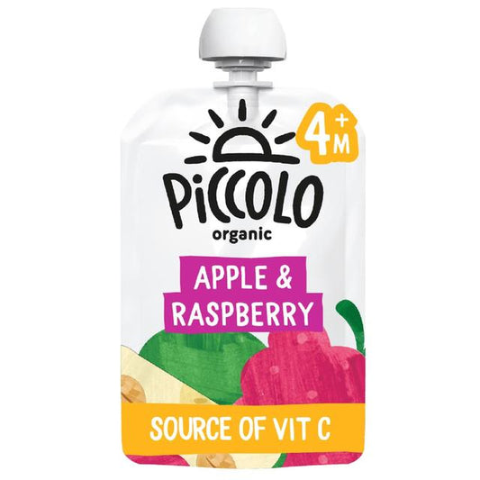 Piccolo Organic Apple & Raspberry 100g