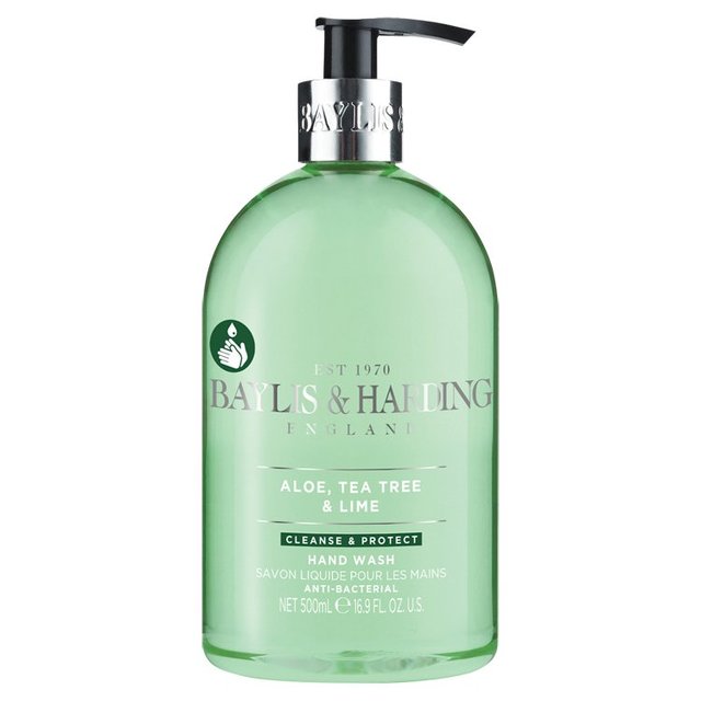 Baylis & Harding Aloe, Tea Tree & Lime Anti Bacterial Hand Wash 500ml