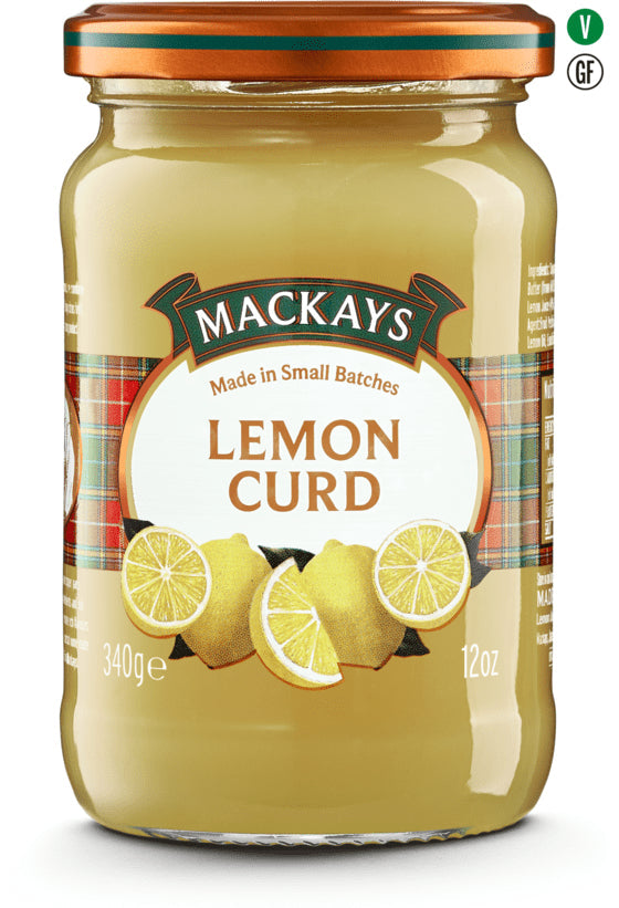 Mackays Curd, Lemon, 340g