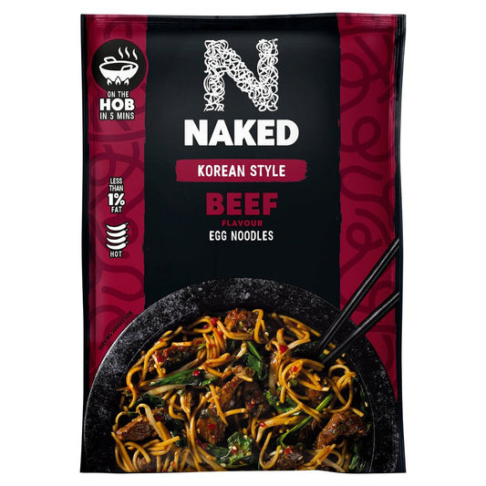 Naked Noodle Korean BBQ Beef 100G