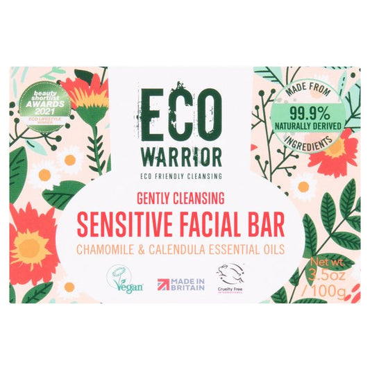 Eco Warrior Sensitive Facial Bar 100g