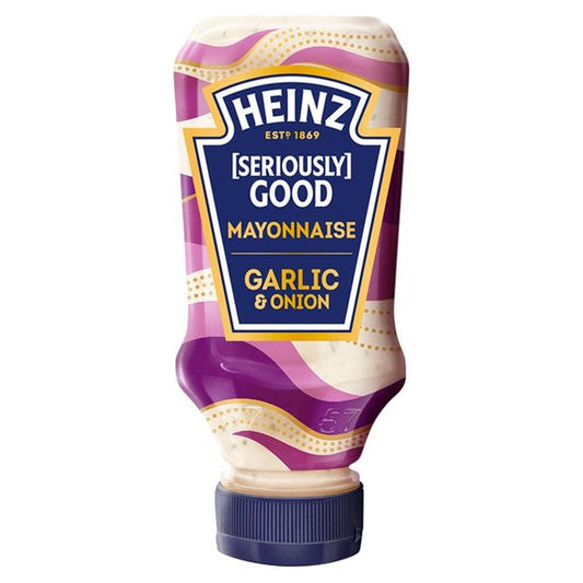 Heinz Seriously Good Garlic & Caramelised Onion Mayonnaise 1x220ml