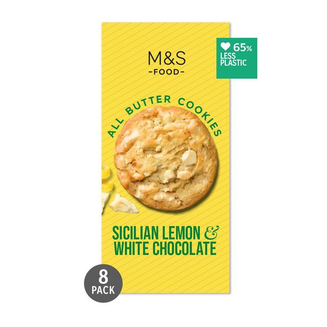 Marks & Spencer Sicilian Lemon & White Chocolate Cookies 200g