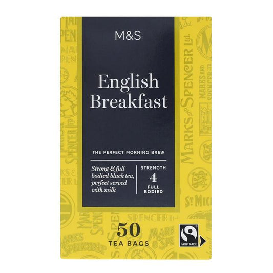 Marks & Spencer Fairtrade English Breakfast Tea Bags 50 Bags