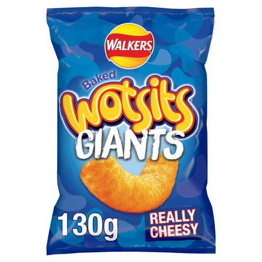 Walkers Wotsits Giants Cheese Crisps 130g