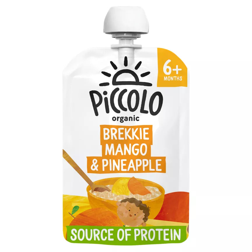 Piccolo Organic Brekkie Mango & Pineapple 100g