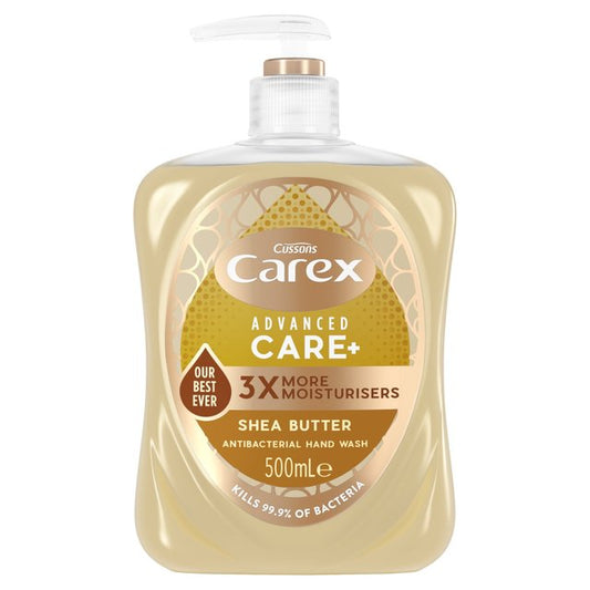 Carex Advanced Care Shea Butter Antibacterial Handwash 500ml